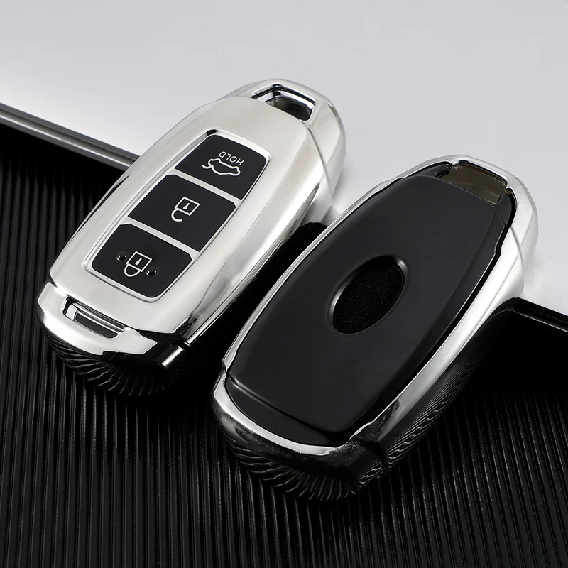 

Tpu Car Key Fob Case for Hyundai I30 I35 I40 Kona Azera Elantra Solaris Grandeur Ig Accent Santa Fe Ring Auto Key Cover