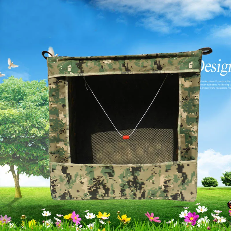 

Portable collapsible slingshot target box aiming practice tool slingshot steel ball recycling shooting silicone target