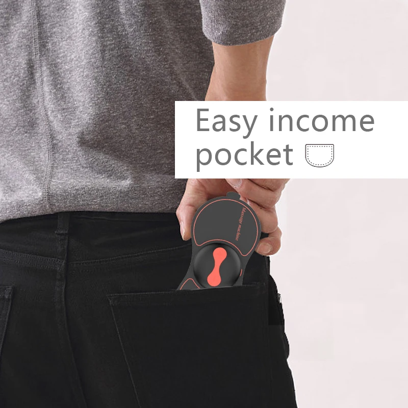 

Mini Electric Neck Massager Convenient Intelligent Cervical Massage Stickers Meridian MINI Massager USB Charging Dropshipping