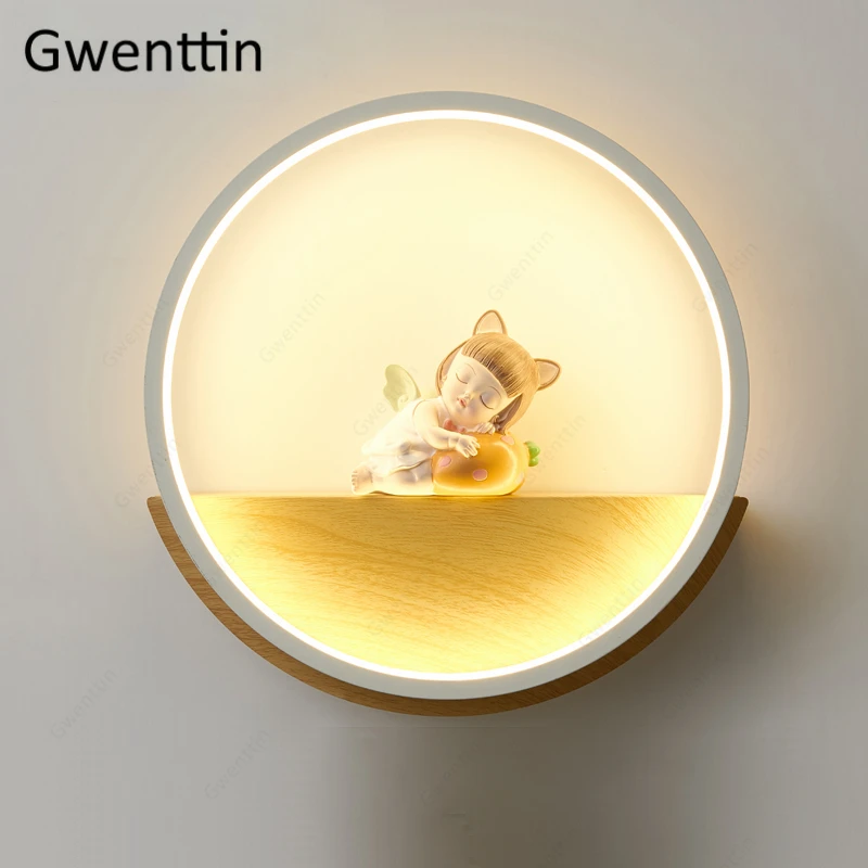 Скандинавский домашний декор Настенные светодиодные светильники