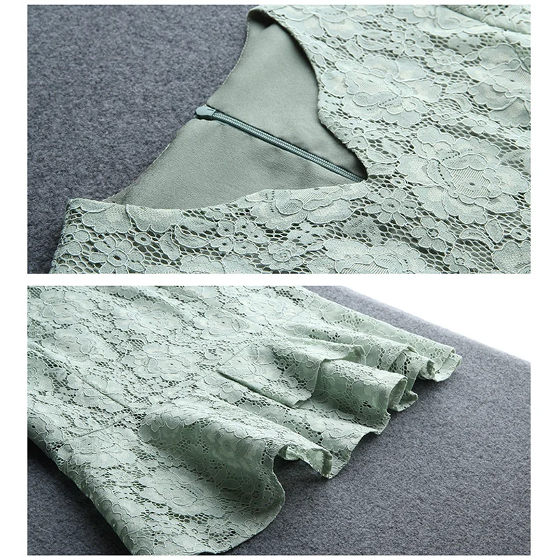 Женский комплект из 2 предметов элегантный кружевной двух с вырезами брюки