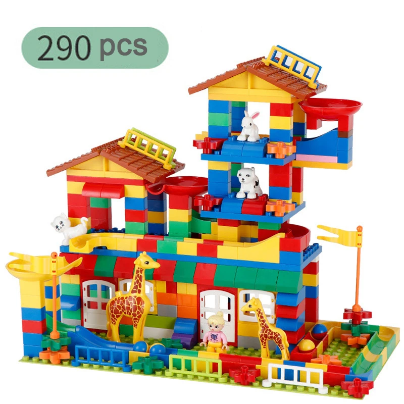 290 шт. Детский конструктор сделай сам|Игрушечные кубики| |