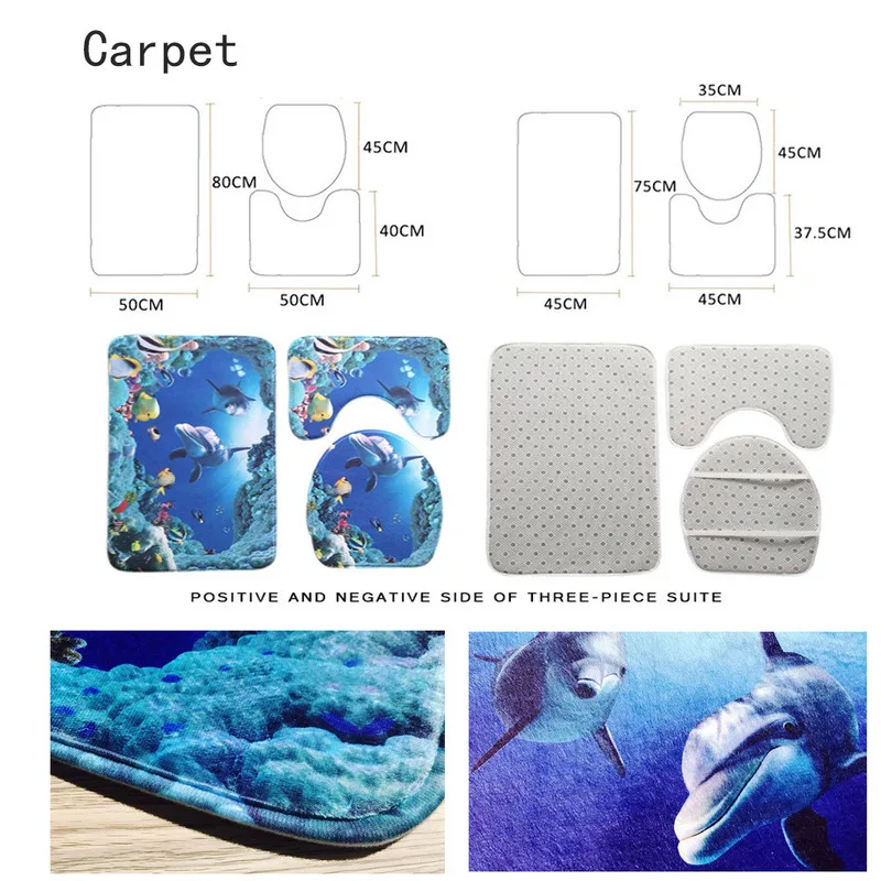 5 шт. коврик для ванной с фламинго впитывающий воду коврики кухни занавеска душа