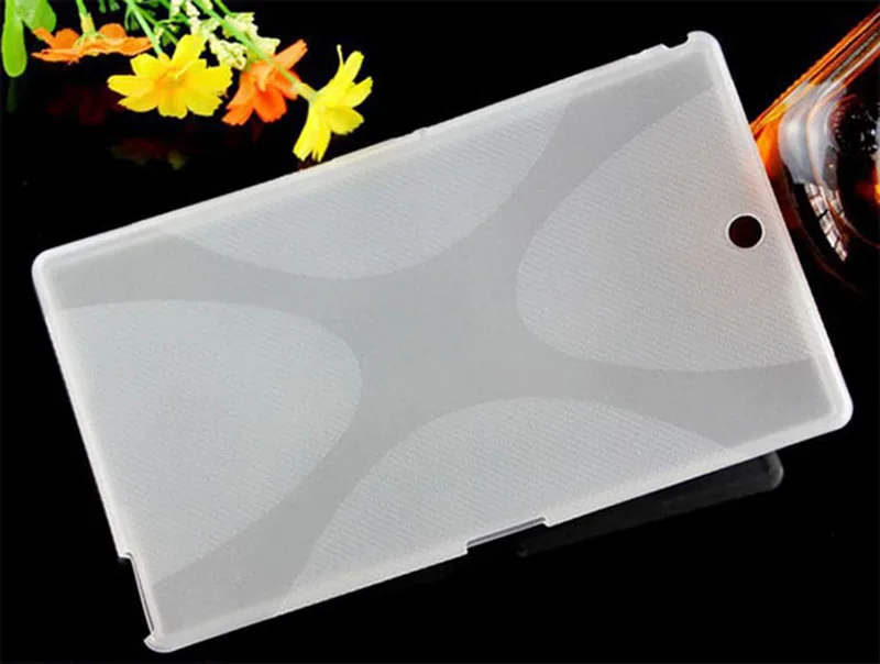 X Line Мягкий Прозрачный ТПУ гелевый Чехол задняя крышка для Sony Xperia Z3 Tablet Compact SGP611