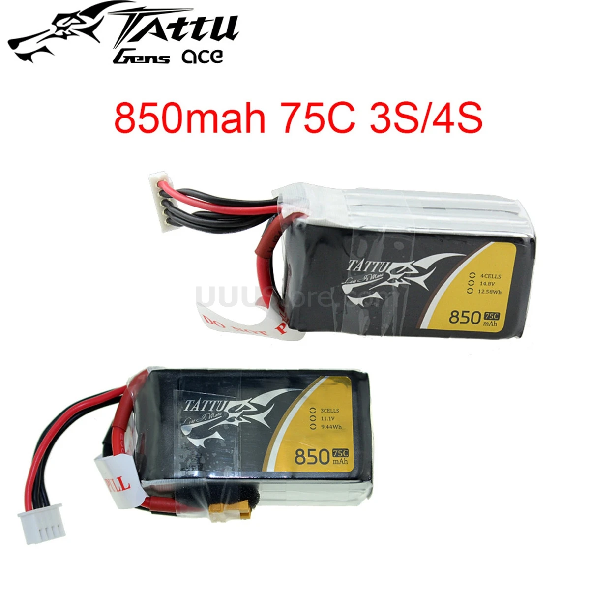 ace tattu lipo аккумуляторная батарея 850