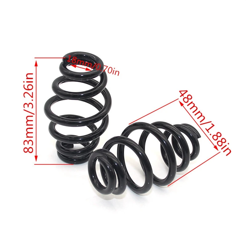 

3 Inch Bobber Custom Solo Spring Bracket Seat for Suzuki with 1 Pair Rear Fender Rail Support Bracket Mount Holder