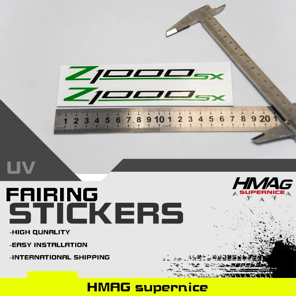 

Motorcycle Fairing Upper Fairing Decals Stickers 3M Sticker 1Pair Fo Kawasaki Z1000SX Z1000 SX
