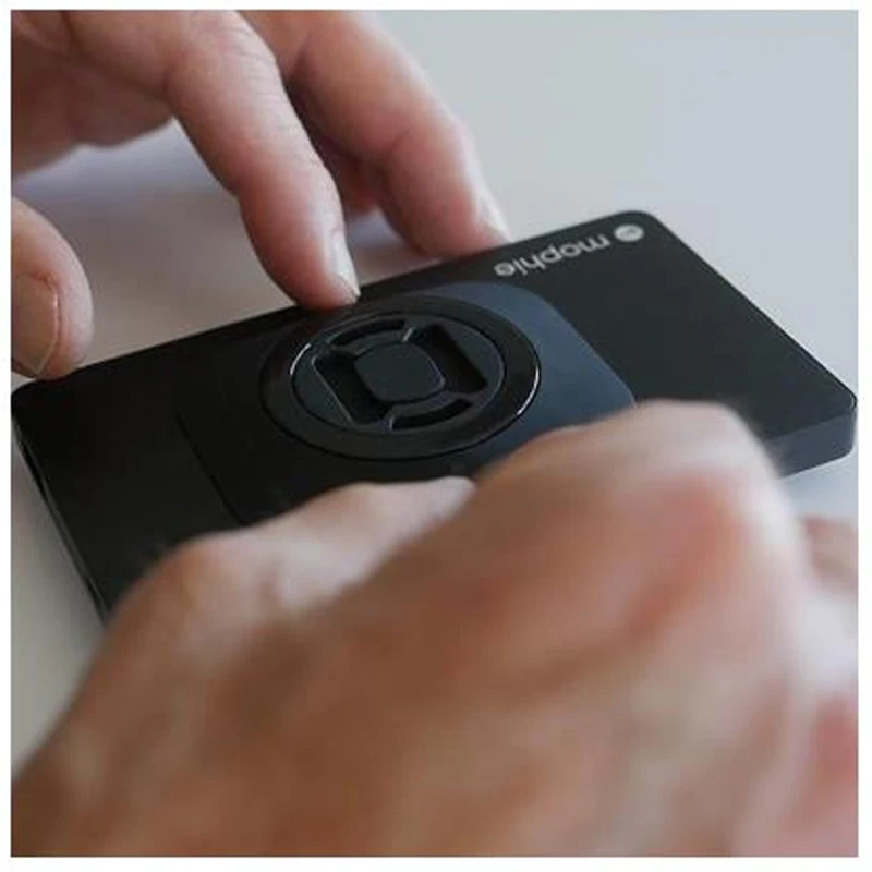 Adaptador Universal adhesivo de montaje r&aacute;pido para ventilaci&oacute;n de coche, bicicleta, Clip de cintur&oacute;n, pared, brazalete, soporte de pulsera, conexi&oacute;n Multi SP, 1 unidad-4