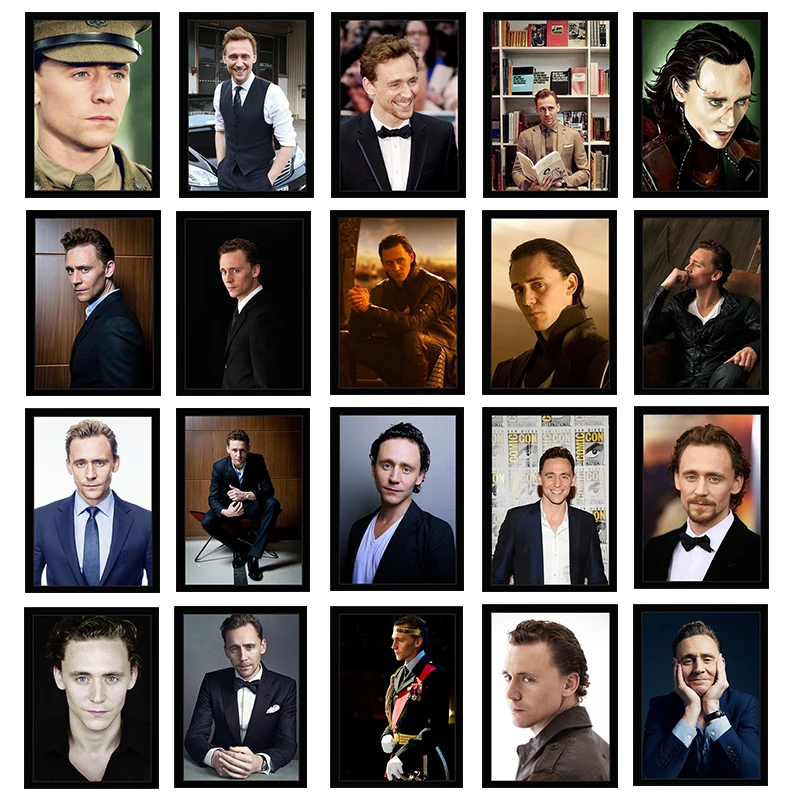 

Classic Movie Canvas Painting Tom Hiddleston Posters and Prints Art Print Mural Pictures Cafe Bar Living Room Home Wall Decor