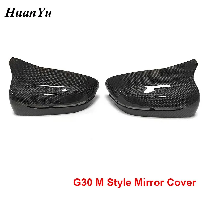 Крышка зеркала заднего вида G30 RHD и LHD из углеродного волокна для BMW 5 6 7 серии G11 G12 G31