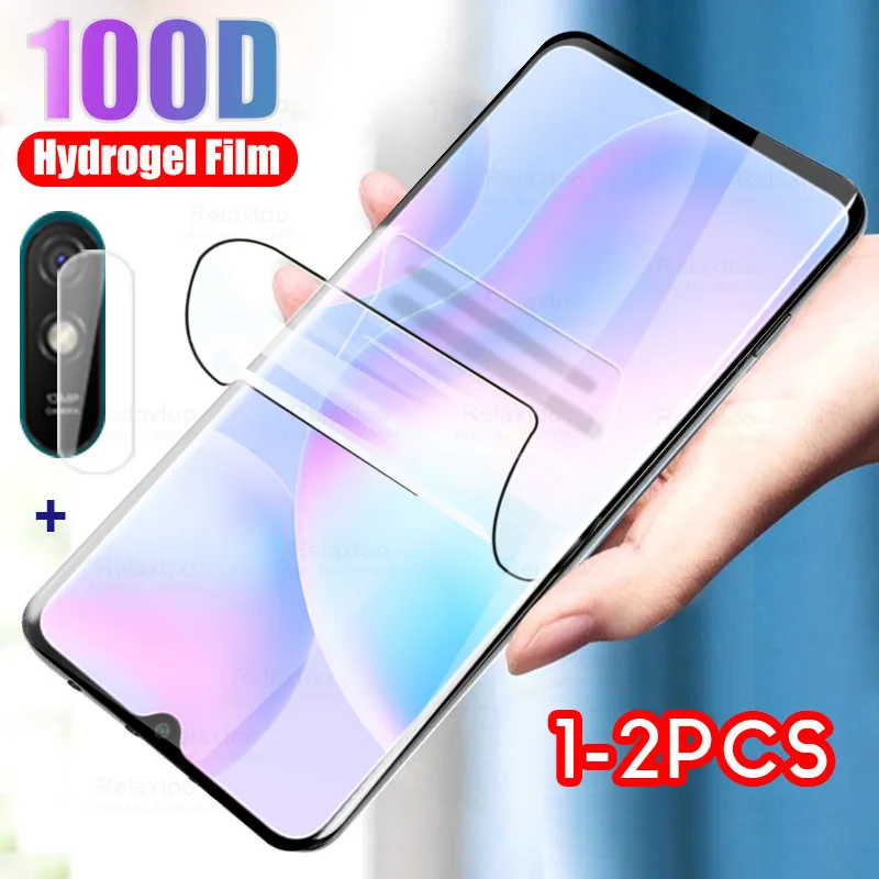 

1-2 шт., Гидрогелевая Защитная пленка для Xiaomi Redmi 9 a