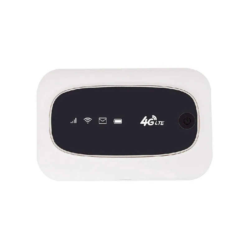 white Arealer M7 Wi-Fi роутер 4G LTE CAT4 150M разблокированный мобильный MiFis портативный точка доступа беспроводной WiFi роутер с слотом для sim-карты - Цвет: white