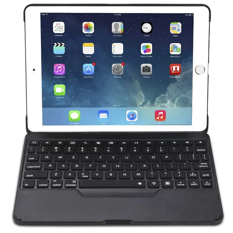 Для iPad 9 7 чехол с клавиатурой [съемный] для полностью защитный смарт Беспроводная