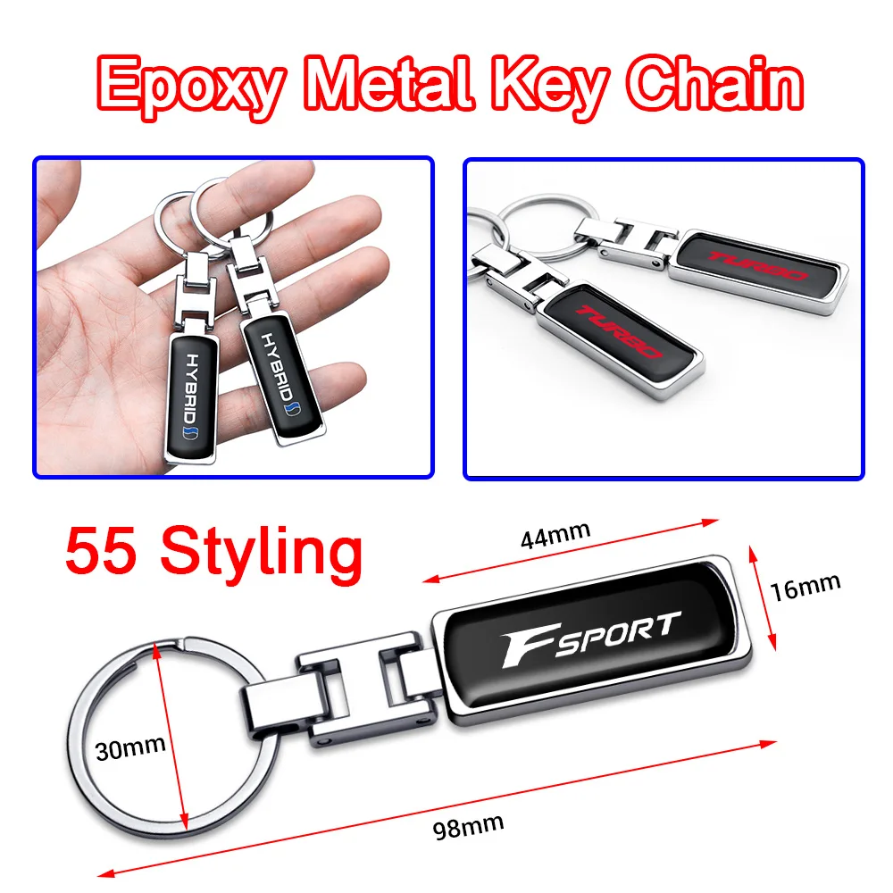 

Car Remote Keychain Pendant Decoration Key Fob Keyring For Fiat Mercedes-Benz AMG Alfa Romeo Suzuki Chevrolet Acura Audi Subaru