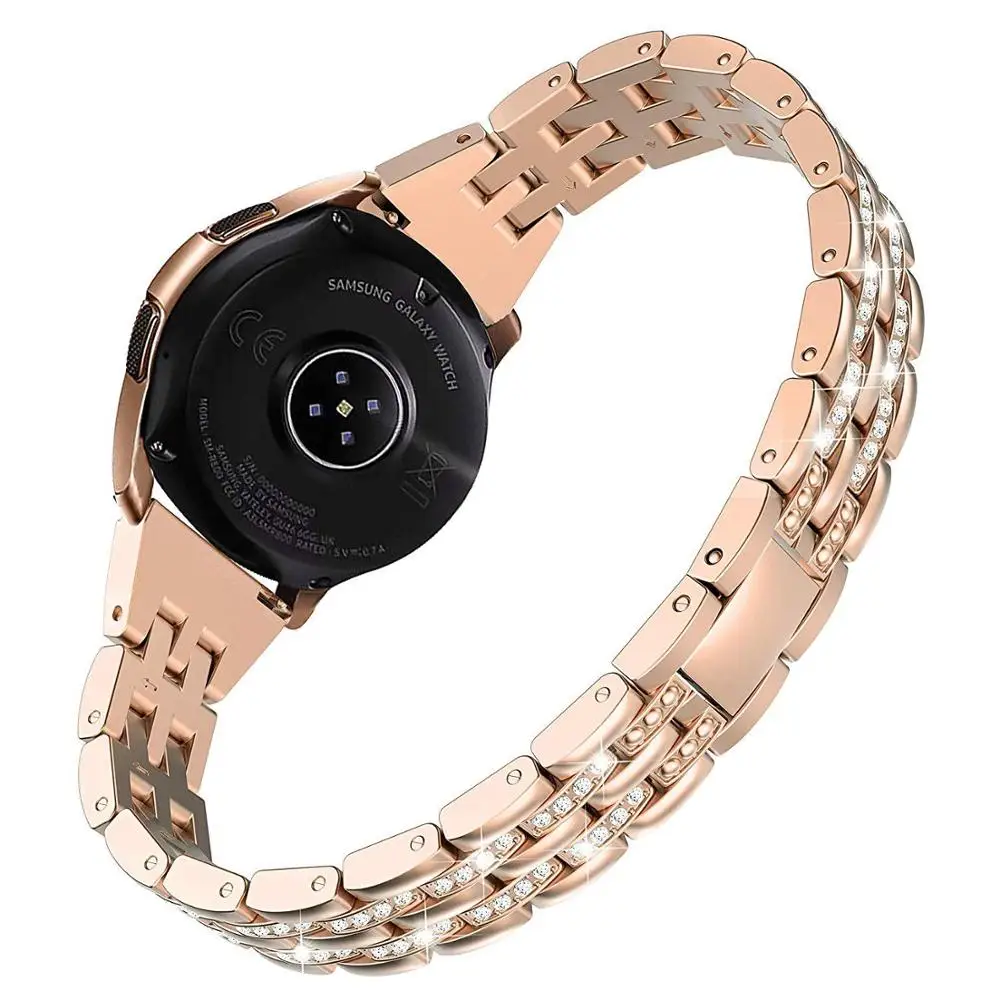 Ремешок из нержавеющей стали для Samsung Galaxy Watch 42/46 мм браслет Active Band S2/S3 20/22