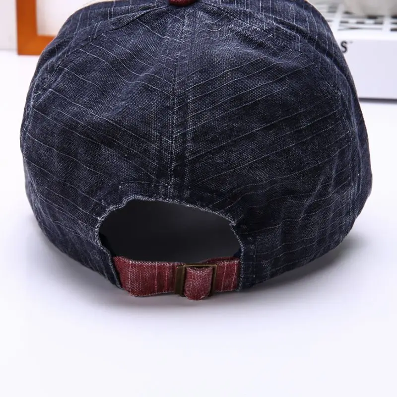 

Baseball Cap Retro / Vintage Style Angled Brim Cotton Strapback Peaked Hats Headwear Sportswear Accessories