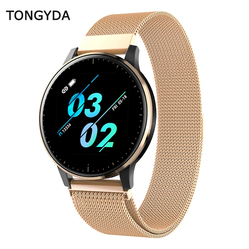 TONGYDA Q20 умные часы пульсометр кровяное давление монитор сна Модный женский умный