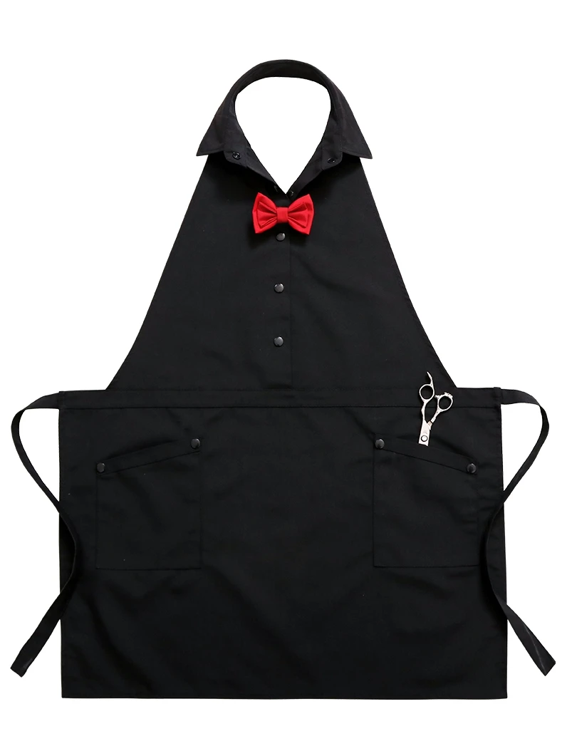 Фартук корейский модный костюм комбинезоны Мужская бариста чайный магазин