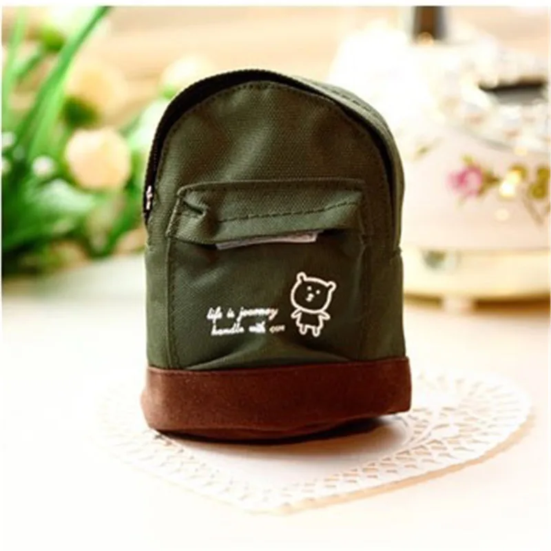 

1PCS Kawaii Fashion Portable Backpack Coin Bag Wallet Hand Pouch Purse For Women Lady Men Gift