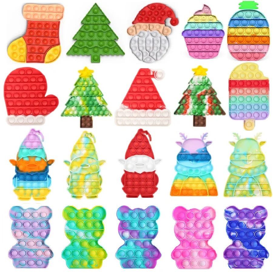 Восемь планет простая диммирующая поп-игрушка сенсорная игрушка брелок для