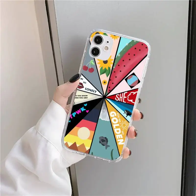 

Harry Styles Watermelon Sugar Phone Case Transparent for iPhone 11 12 mini pro XS MAX 8 7 6 6S Plus X 5S SE 2020 XR