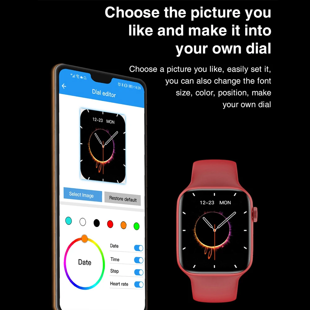 lemfo dt200 smart watch man women bluetooth call smartwatch iwo 13 pro heart rate monitor better than dt100 pro for men woman free global shipping