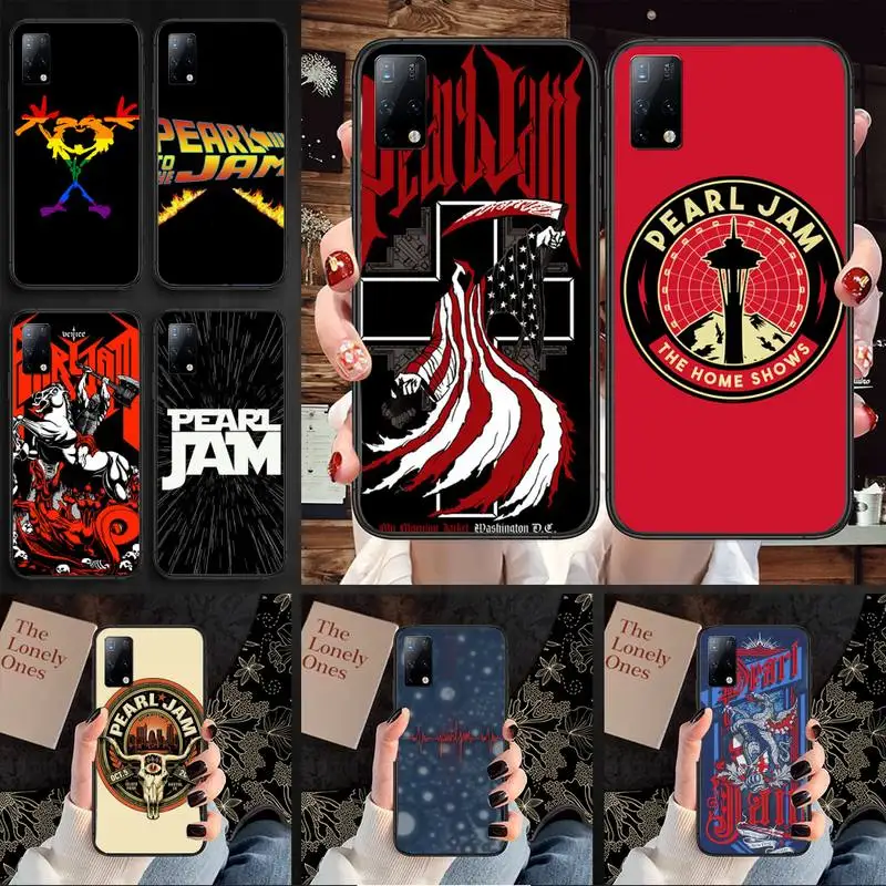 

Pearl Jam Rock Band Phone Case for Samsung S6 S7 S8 S9 S10 edge plus S10 5G S20 S21 S30ultrs 5G Fundas Cover