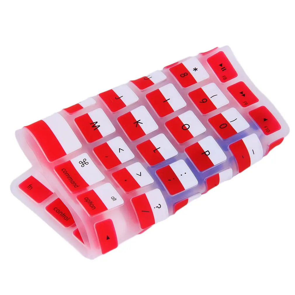 

USA Flag Dust-free Silicone Laptop Keyboard Skin Protective Film for Macbook
