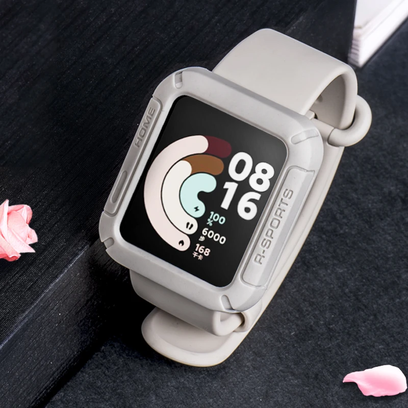 

Cases for Xiaomi Mi Watch Lite Redmi Smart Watch Cover protector armor bumper band strap bracelet