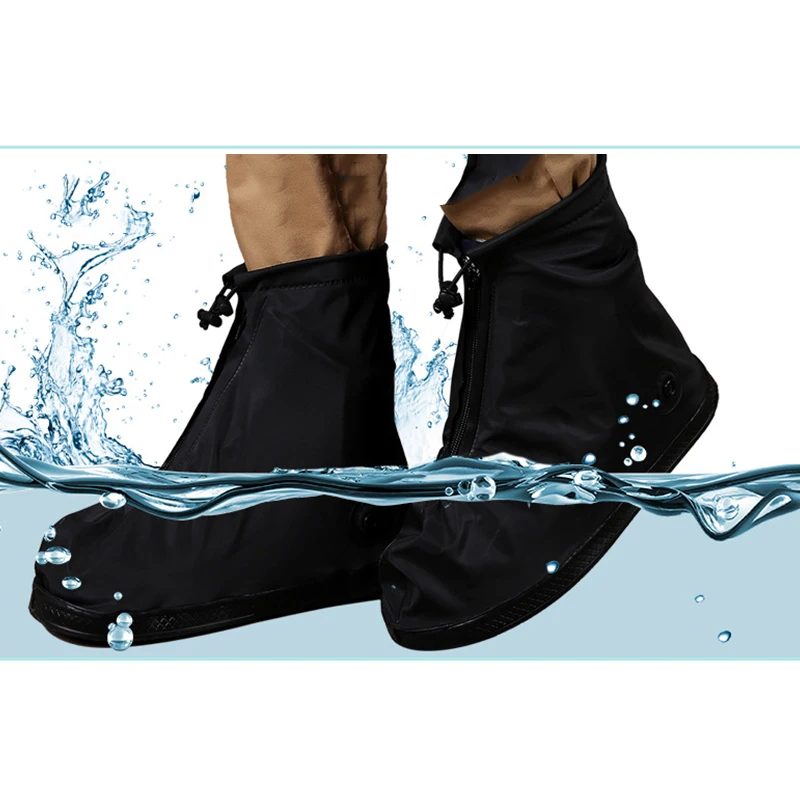 Чехлы для обуви мужчин и женщин прочные нескользящие сапоги снега короткие