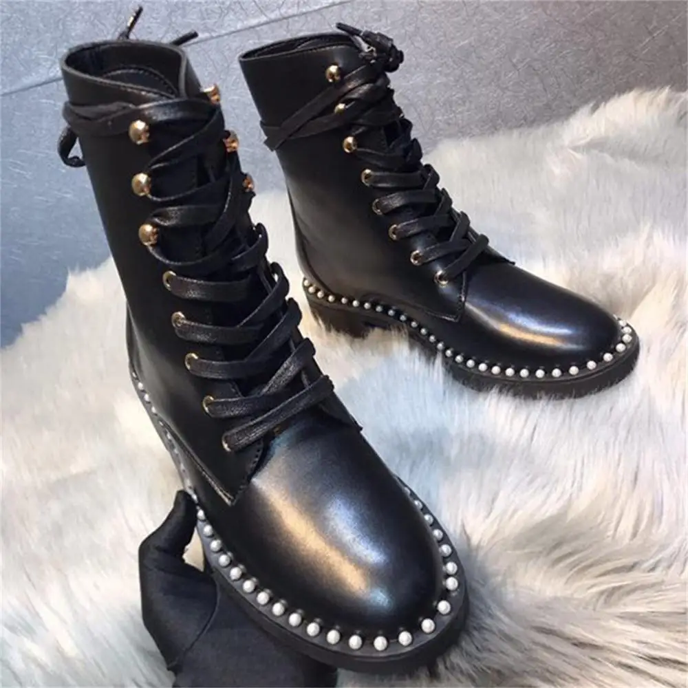 Женские ботинки сезон осень зима обувь из натуральной кожи удобные женские в