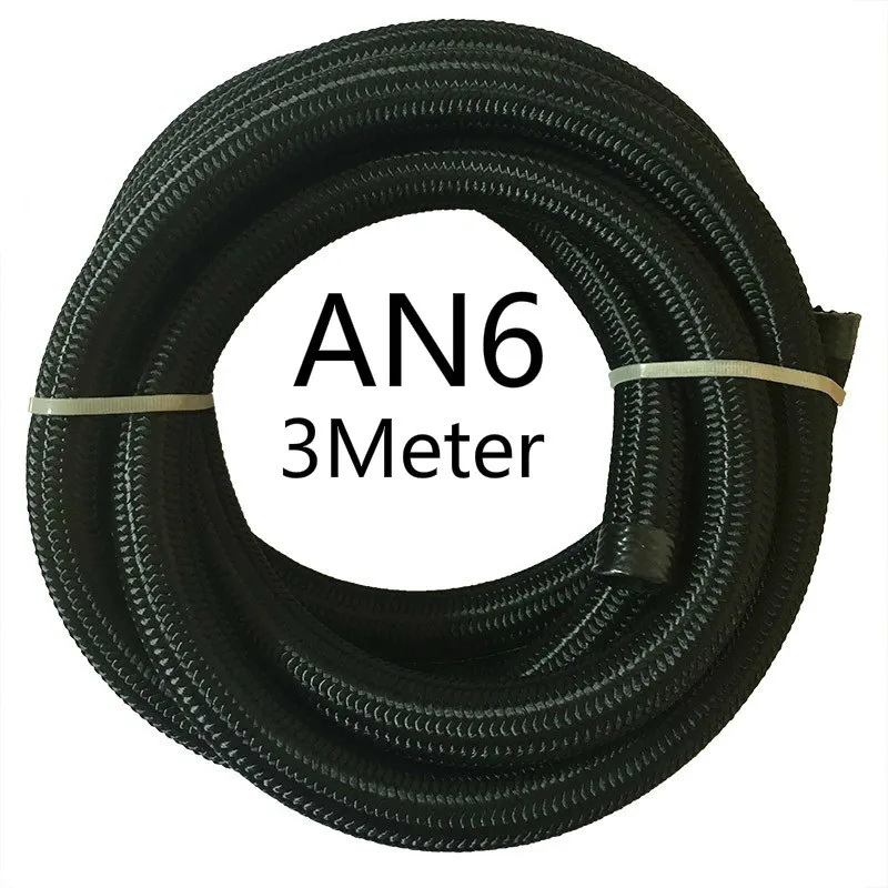 Шланг гоночный из нейлона и нержавеющей стали 3 м