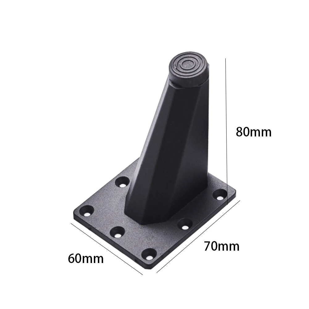 

4pcs Floor Protector Couch Aluminum Alloy Home Cupboard Office Furniture Table Legs Practical TV Cabinet Oblique Sofa Foot