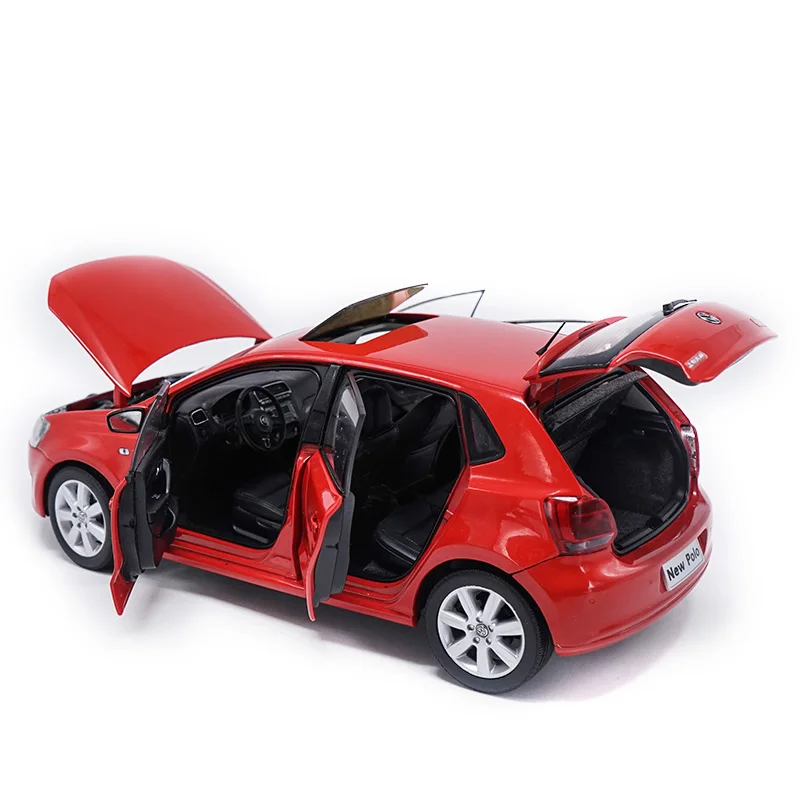 Лучшие продажи, 1:18, новые модели из сплава VW P-OLO, модели автомобилей из литого металла, лучшая коллекция, Изысканные Подарки