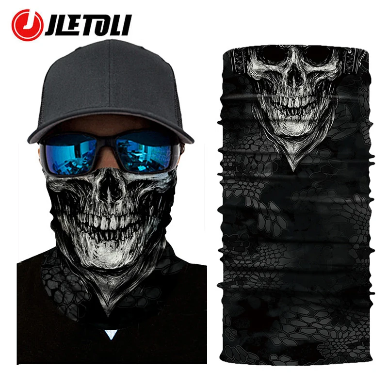JLETOLI дышащий велосипедный шарф велосипедные головные повязки Мужская бесшовная