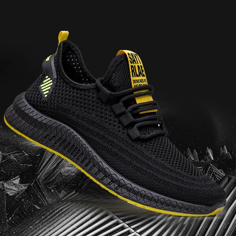 

Новые сетчатые мужские кроссовки, повседневная обувь, мужская обувь на шнуровке, легкие удобные дышащие Прогулочные кроссовки, zapatilles Hombre 027