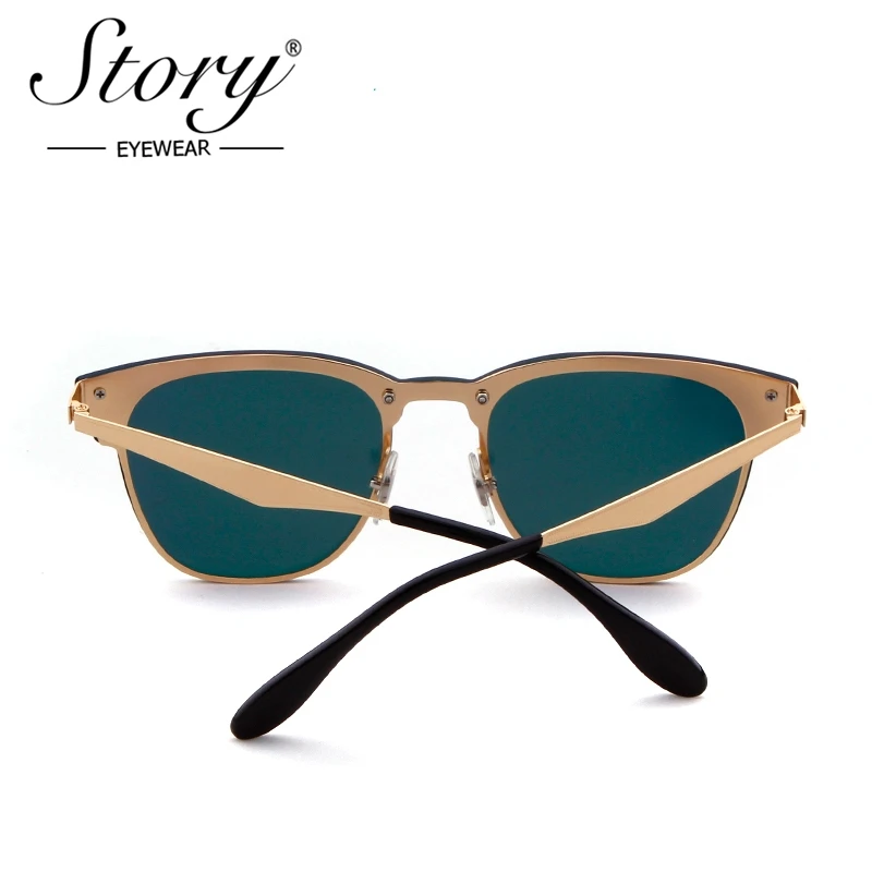 Женские солнцезащитные очки кошачий глаз с зеркальными стеклами|rose gold sunglasses