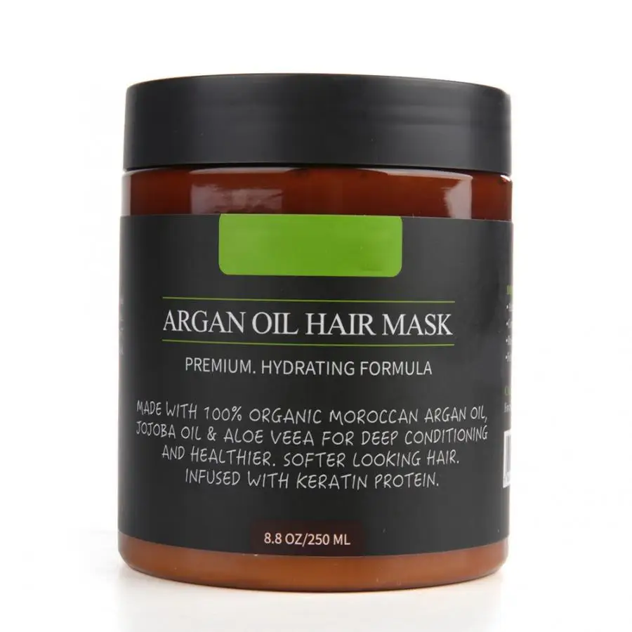 Кокосовое масло 250 г маска для волос с аргановым маслом питательное лечение