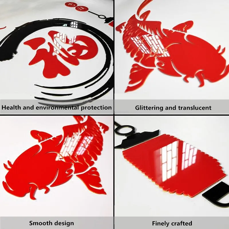 Современный простой настенный Стикеры ТВ фон декора трава Стрекоза декоративный