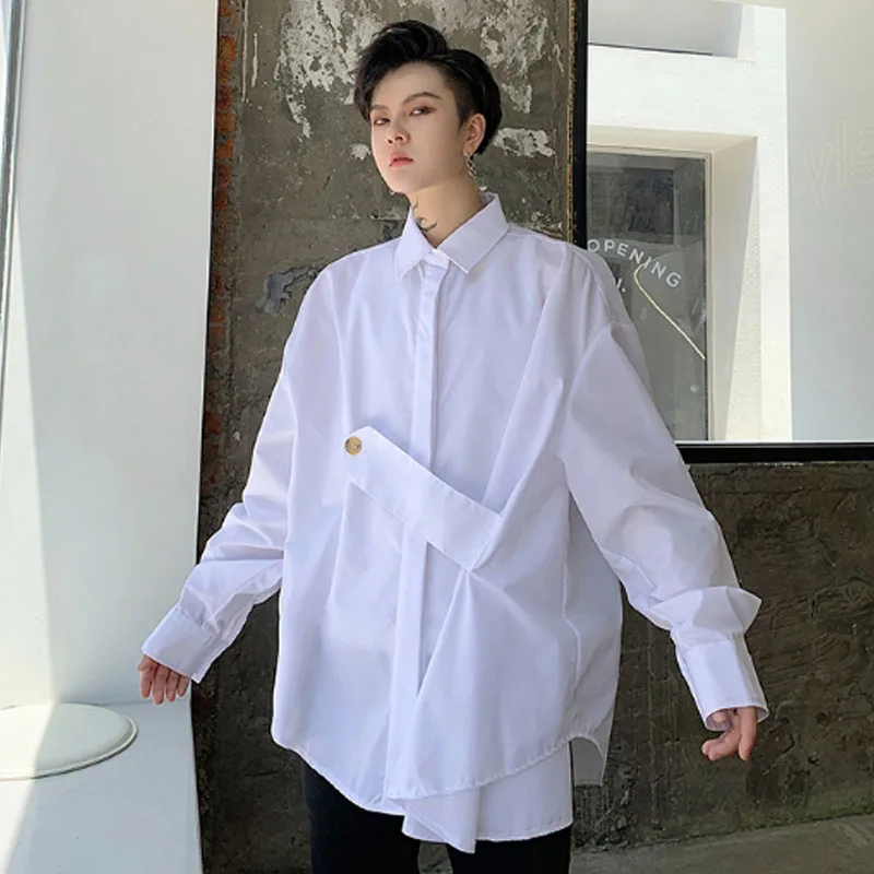 Женская винтажная одежда Botas homens de Manga Comprida Projeto Solta Casuais Camisa Masculina Do Vintage Da Moda Festa Roupas