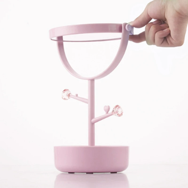 Многофункциональное настольное зеркало для макияжа можно повесить Ювелирное