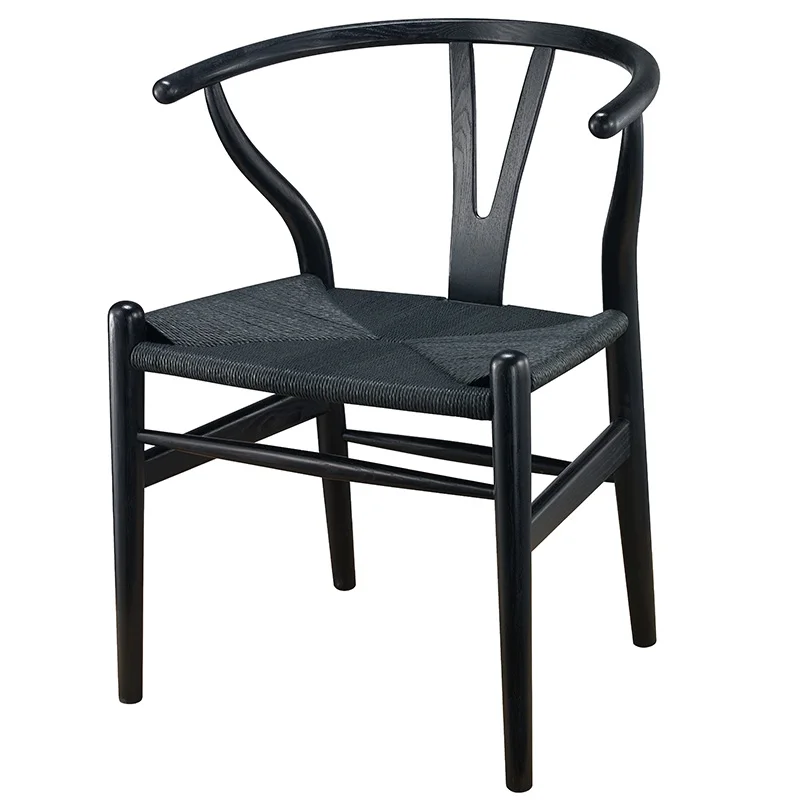 Деревянный стул Wishbone Hans Wegner Y из массива дуба деревянная Обеденная Мебель