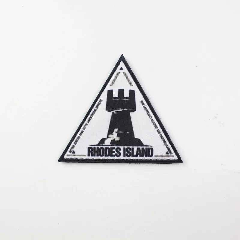 Значок с вышитыми наклейками на липучке для аниме-игр Завтра ковчег | Дом и сад