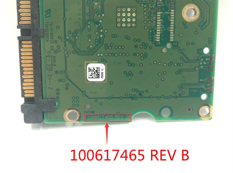 1 шт. оригинальная бесплатная доставка 100% тест HDD PCB плата ST2000DL003 ST2000DM001 100617465 REV B |