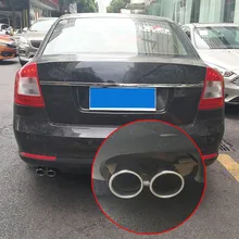 Наконечник автомобильного глушителя Двойные наконечники