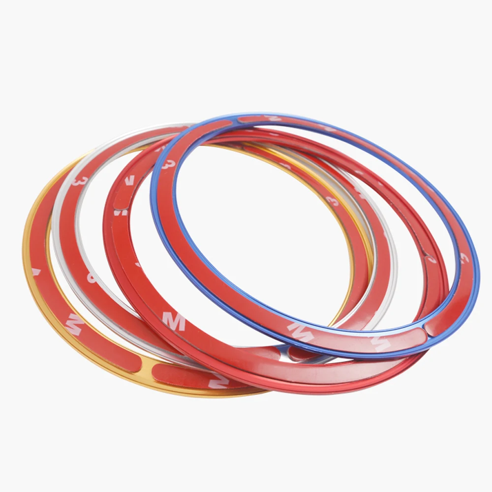 Тюнинг автомобиля рулевое колесо эмблема в центре логотип обрезки для Jaguar F-PACE XFL