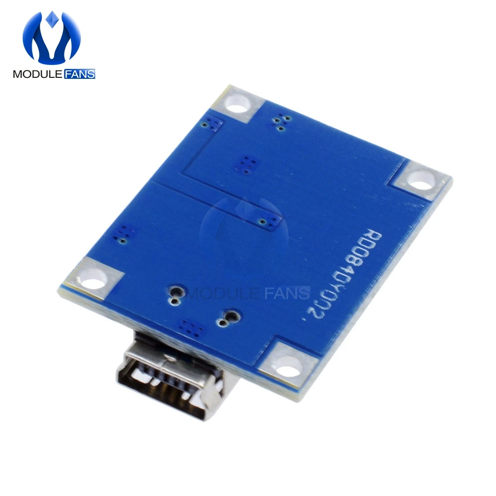 DC 5V 1A TP4056 Mini USB 18650 плата зарядного устройства для литиевого аккумулятора со
