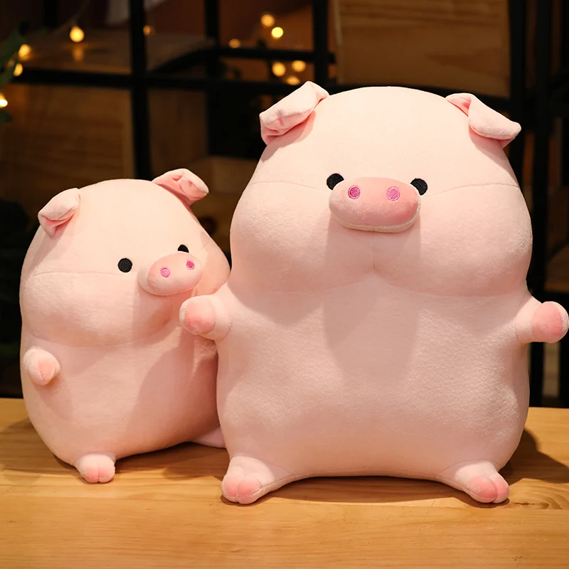 

1 шт., плюшевая игрушка свинка, 25/35 см