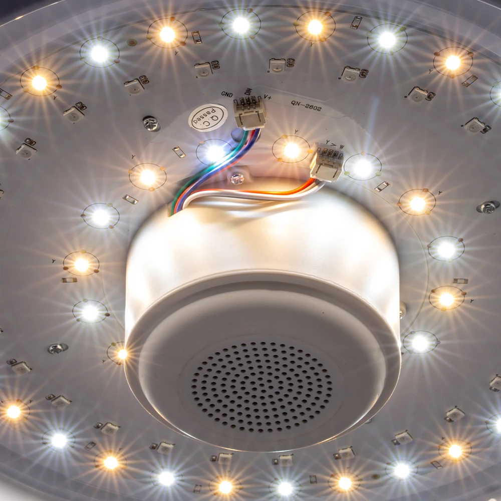 

Modern LED ceiling Lights home lighting 36W Bluetooth Music light bedroom Smart ceiling lamp RGB Dimmable Music Ceiling lamp