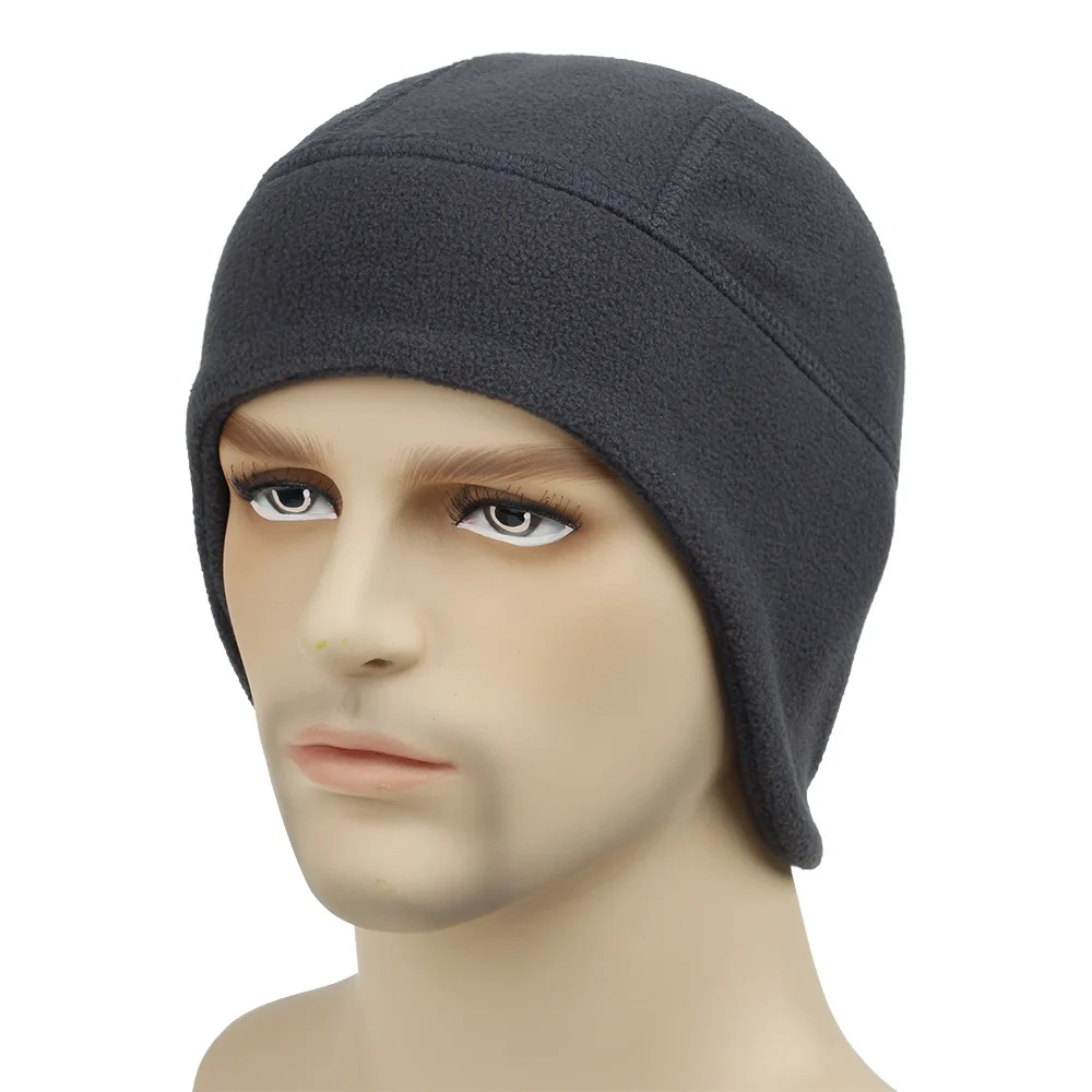 

2021 Unisex Outdoor Fleece Hats Camping Hiking Caps Windproof Winter Warm Hat Fishing Cycling Hunting Military Tactical Cap